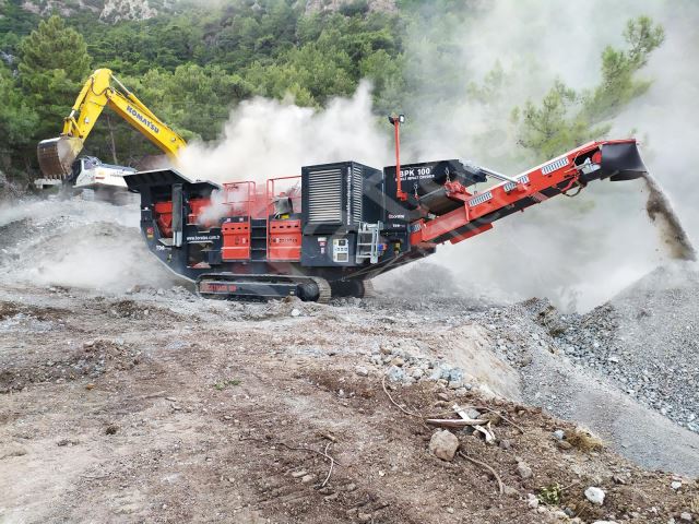 Mobile Impact Crushers BPK 100